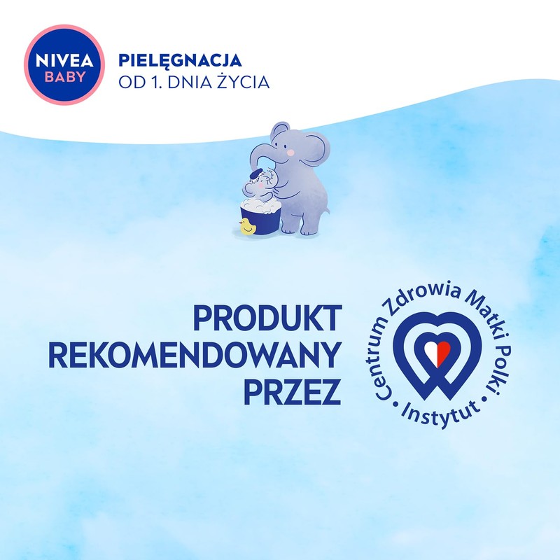 NIVEA BABY Körper- und Haarwaschgel 2in1, 500 ml mit Pumpe