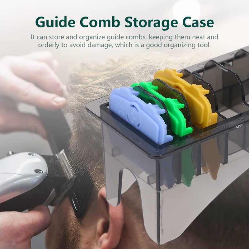 Watris Veiyi Clipper Guard Holder, Clipper Comb Holder Case, Professional