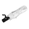 Portable Fashionable Transparent Automatic Three Folds Folding Rain Umbrella for