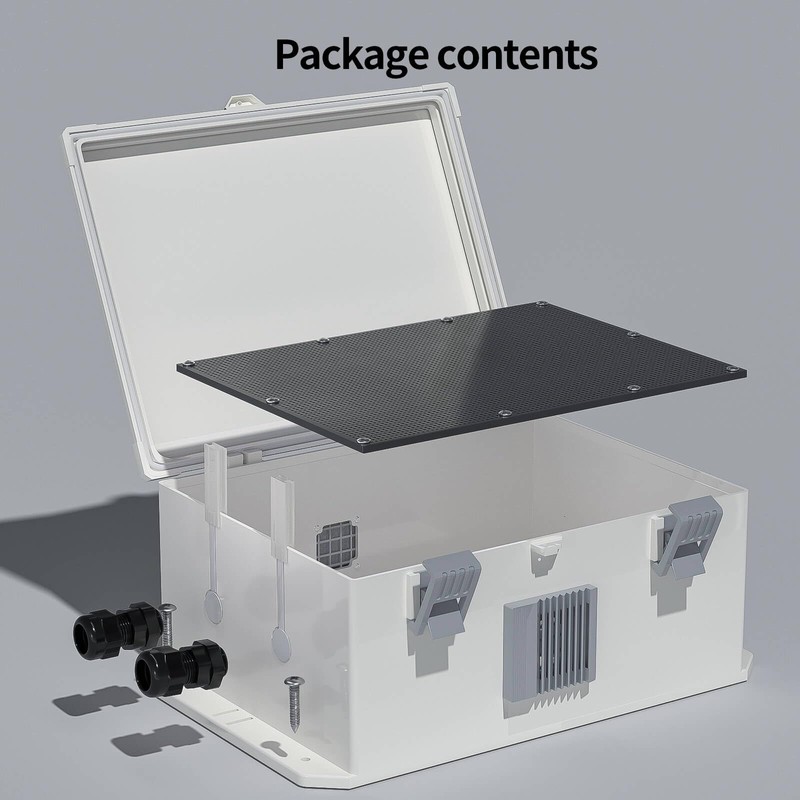 Namunanee Outdoor Electrical Junction Box, ABS Water Resistant Enclosure with