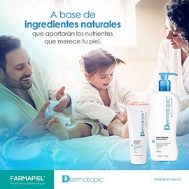 DERMATOPIC Crema Humectante Facial y Corporal | Aporta Suavidad e Hidratación Intensa | Crema Hidratante Ideal para Pieles Secas en Uso Diario | Recom