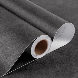 Stickyart Concrete Wallpaper for Bedroom Concrete Contact Paper Charcoal Grey Peel and Stick Concrete Wallpaper for Countertops Waterproof Self Adhesive Cement Contact Paper Removable 15.8"x78.7"