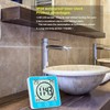 GXSTWU Digital Shower Clock, Bathroom Timer Clock, Waterproof for Water