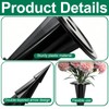 NODMIPNS 12 Pack Floral Ground Spikes, 5.5 Inch Artificial Flower
