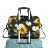 Laptop Shoulder Bag, Daisy Flower Sunflower Floral Computer Laptop Bag