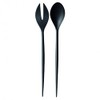 Krenit Salad Servers, Melamine, black, Standard