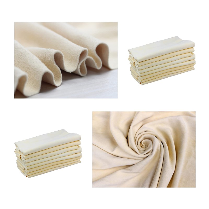 30 x 40 cm - Natural Deerskin Cleaning Cloth, 1