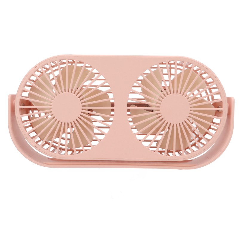 Double Fan USB Charging Fast Heat Dissipation 360° Rotation Double