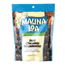 Mauna Loa Dark Chocolate Covered Macadamia Nuts, 6 oz, 2 pk