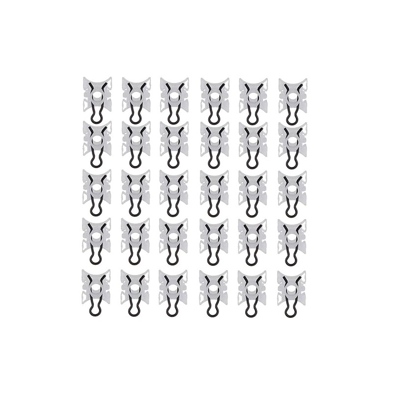 OCPTY Nylon Bumper Fasteners Fender Rivet Clips Push Type Car