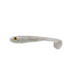FISHIN ADDICT Micro fry NANO-TECH fishing lures 1.5'' (38mm) 0.35g drop shot pack of 10 (WHITE GHOST)