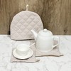 Kuai Tea Cozy Pot Mat, Set of 3, Tea Cozy