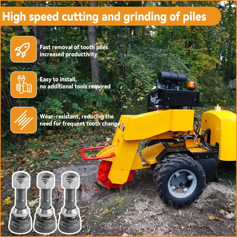 SYWAN Stump Grinder Teeth Compatible with 500 Aftermarket Replace Grinder