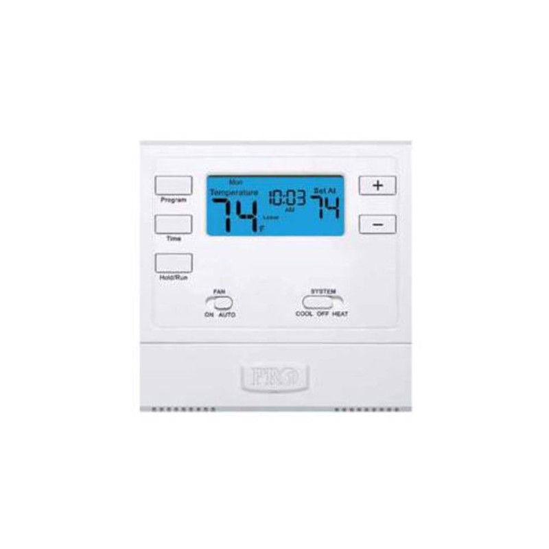 PRO1 IAQ T605-2 Touchscreen Programmable Electronic Thermostat