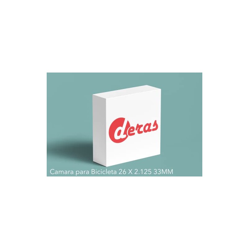 Deras Camara para Bicicleta 26 X 2.125 33MM VÁLVULA Americana