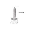 sourcing map 2.3x10mm Self Tapping Screws Phillips Pan Head with