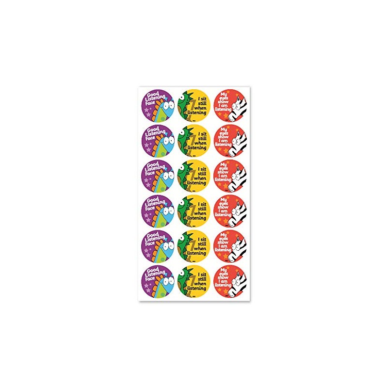 SuperStickers Solutions Good Listening Reward Stickers (Pack of 54) DBS145