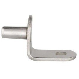 Everbilt 8PK Everbilt 1/4" Standard Angle Kitchen Cabinet Shelf Supports Holder 802884