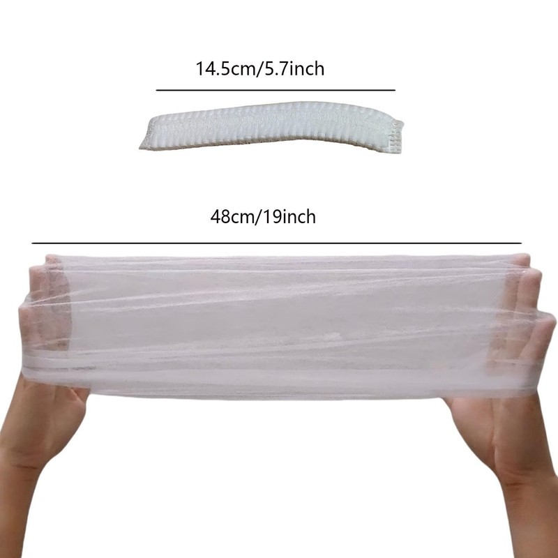 Banneton Liner,Non Woven Banneton Liner Non-Stick Dough,100 Pcs Elastic Bread