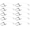 HILILON 10Pcs Trailer Coupler Pin 5/16x 1-3/4（WxL） Prevents Loss Trailer