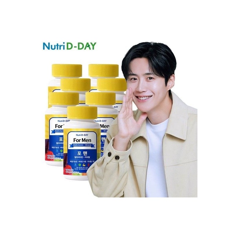 Nutri D Day For Men Multivitamin + Mineral 7 Bottles