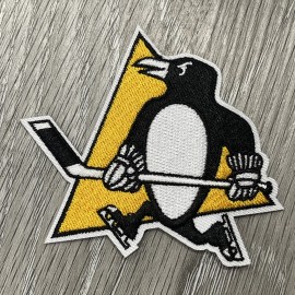 Pittsburgh Penguins Hockey Patch Embroidered Iron/ Sew On 3x3 Inch