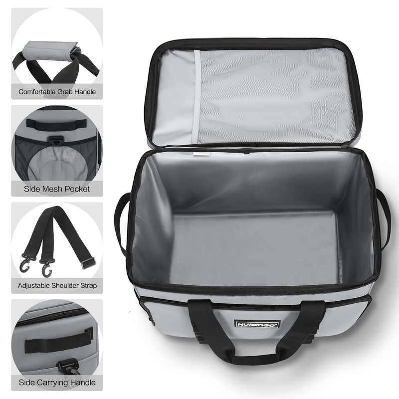Soft Insulated Cooler Bag Collapsible Large Travel Coolers Soft Sided
