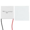 sourcing map TEC1-12707 Semiconductor Refrigeration Tablets 15.8V 7A 60W Heatsink