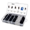 ledmomo 100pcs Car Push in Fasteners Auto Push Pins Push