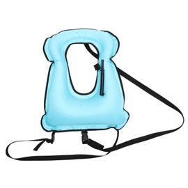 BESPORTBLE Buoyant Snorkel Vests for Adults Easy to Inflate Inflatable Life Vest for Water Sports Random