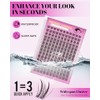 Kit De Extensiones De Pestañas Aphrodite Lash Clusters Wispy Natural