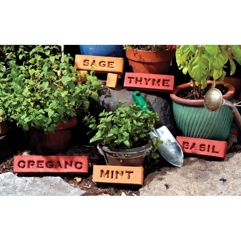 Press In Letters And Numbers Stone Concrete Stamps - Uppercase