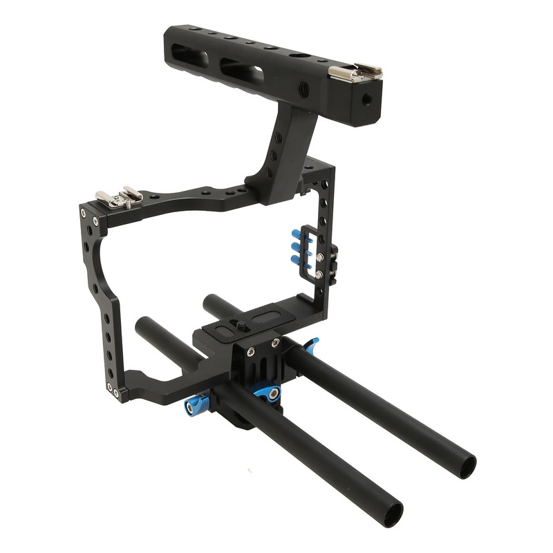 Camera Video Cage Lightweight Aluminum Alloy Camera Cage Rig with