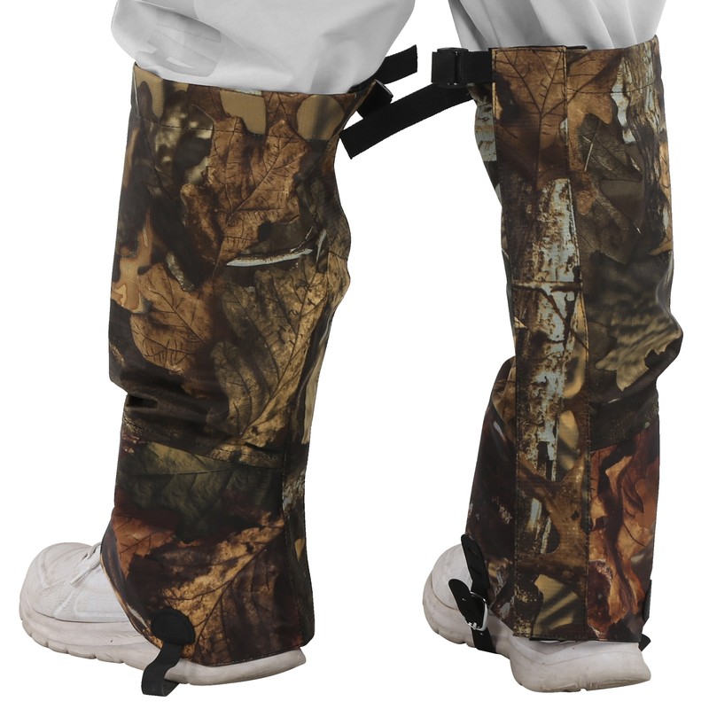 2Pcs/Set Outdoor Waterproof Snow Gaiters Camouflage High Legging Cover Boot