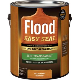 Flood Easy Seal 1 gal. Redwood Semi-Transparent Exterior Wood Finish