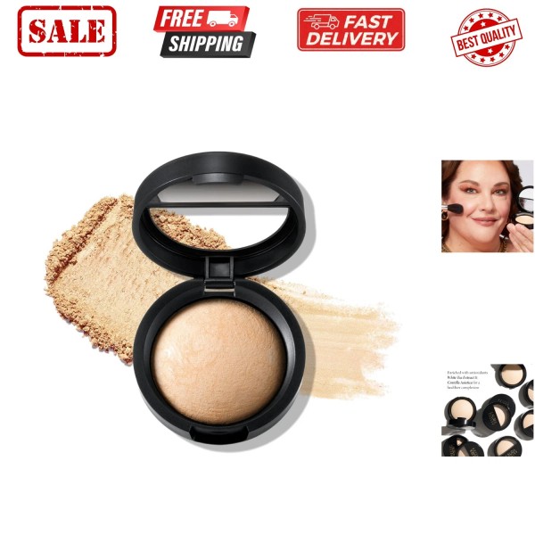 Unbranded Luminous Baked Highlighter with Antioxidants - Sheer Coverage in