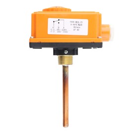 Hot Water Pipe Thermostat Temperature Controller with G1/2 Male Thread 0-90 ° C Temperature Control Range for Hot Water Pipe