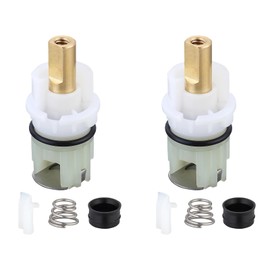 RP25513 Faucet Cartridge for Delta Two Handle Faucet Repair Kit, Faucet Leak Repair Kit with Cartridge RP4993 Seats Springs (2 Pack)