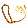 Misbaha 33 Prayer Beads Natural Pressed Amber & Resin scented