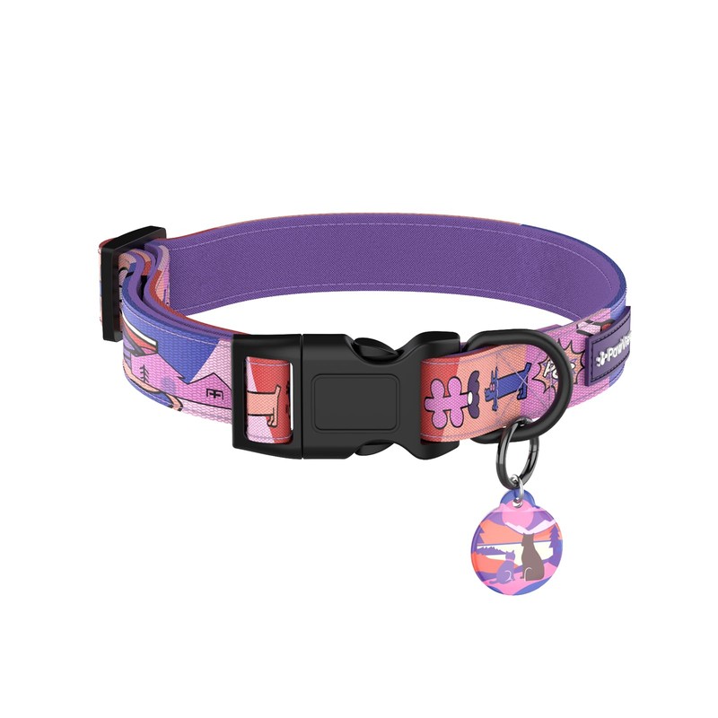 Pawview Dog Collar with Smart QR Code ID Tag –