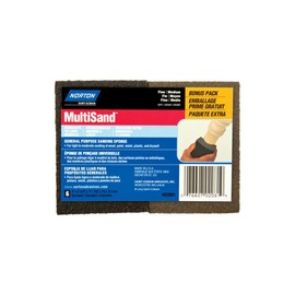600-Pack of 4” x 2-3/4” Norton 02081 MultiSand Double Sided Small Area Sanding Sponge Fine/Medium, 6-Pack