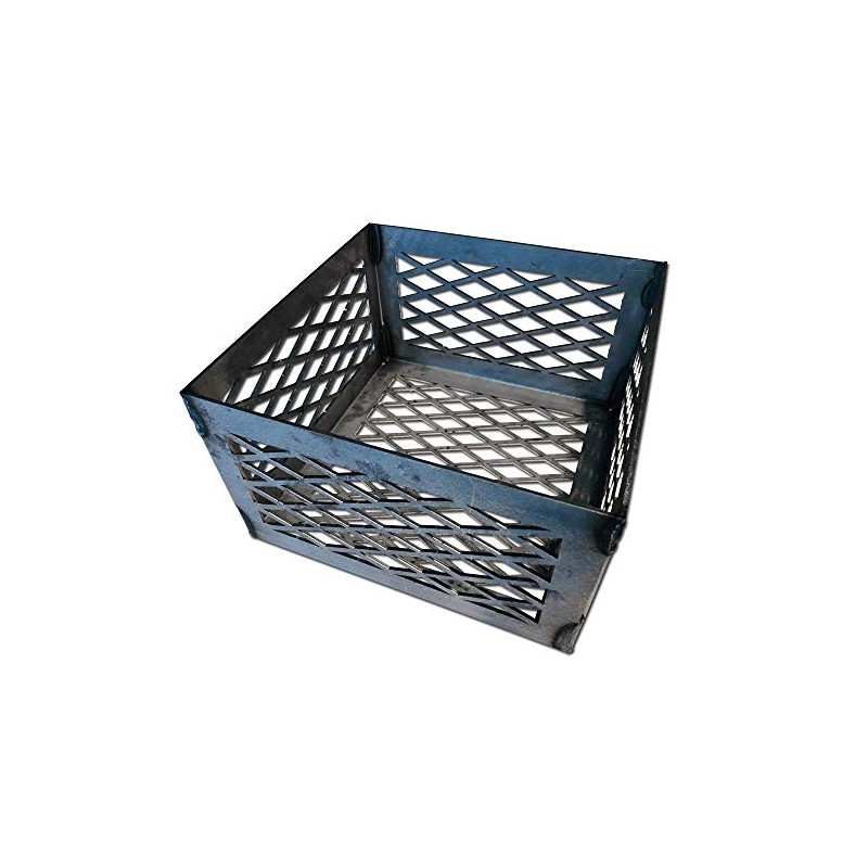 Charcoal Basket 10 x 10 x 6 - Vertical Horizontal