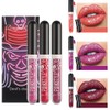 Glitter Lip Gloss Set, 3Pcs Glitter Lipsticks Diamond Shimmer Metallic