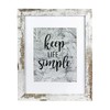 kennethan 11x14 White Picture Frame - Made to Display Pictures