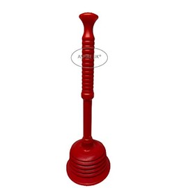 ASPIRE UK Sink and Drain Plunger for Bathrooms, Kitchens, Sinks, Baths and Showers.Powerful, Commercial Style ' with Large Bellows Plumbers Plunger