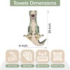 Animal Funny Themed Hanging Hand Towels for Bathroom & Kitchen