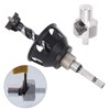 Straight Hole Drilling Positioner, 19mm Vertical Drilling Locator, Aluminium Alloy