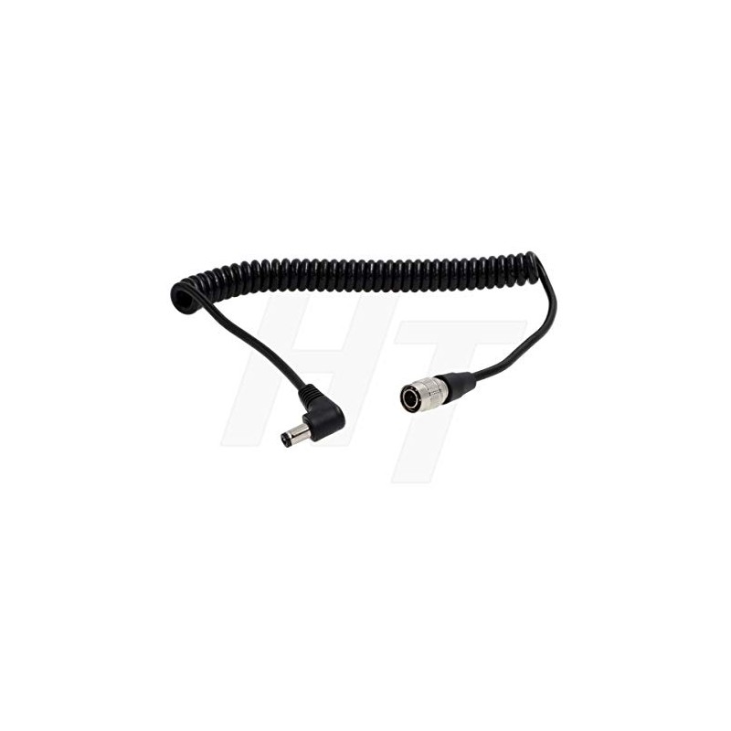 HangTon Zaxcom Zoom F4 F8 Recorder Coiled Power Cable Right
