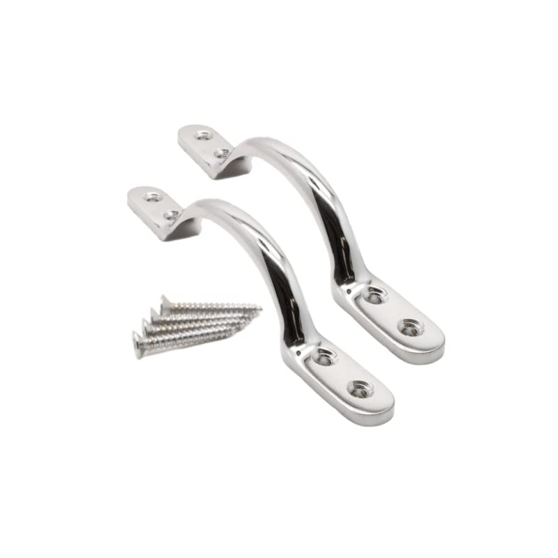 SISI UK Chrome 5 Inch Pull Handle 127mm Chrome Bow