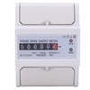 1 Phase 2 Wire DIN Rail Electronic Energy KWh Meter